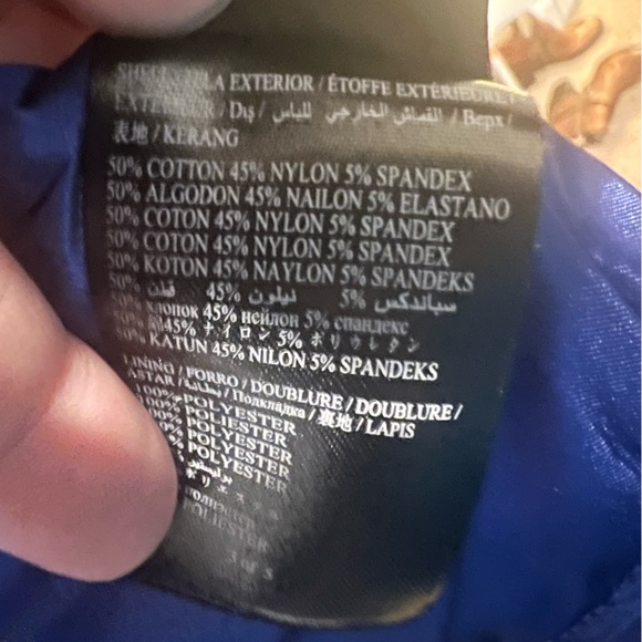 BeBe NWT blue coat with belt - Picture 3 of 16